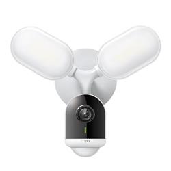 "Smart Floodlight Camera SPEC: 2K QHD (2560x1440), 2.4 GHz, 2800 Lumens (5000K Color Temperature), 270° Passive Infrare