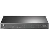 10-Port Gigabit Desktop Switch with 8-Port PoE+ PORT: 8× Gigabit PoE+ Ports, 1x Gigabit Non-PoE Port, 1× Gigabit SFP Sl