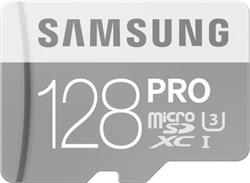 128 GB . microSDHC karta Samsung PRO Class 10 UHS-I U3
