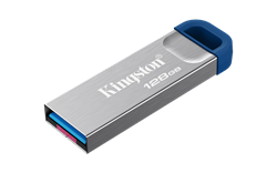 128 GB . USB 3.2 Gen 1 kľúč . Kingston DataTraveler Kyson 220MB/s