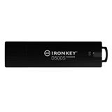 128 GB . USB 3.2 kľúč . Kingston IronKey Managed D500SM, čierny ( r260MB/s, w190MB/s)