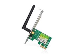 150Mbps Wi-Fi PCI Express Adapter SPEED: 150 Mbps at 2.4 GHz SPEC: 1× High Gain External Antennas