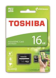 16 GB . microSDHC karta Toshiba M102 Class 4 + adaptér
