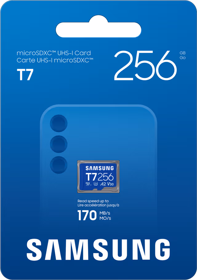 256 GB . microSDXC karta Samsung T7