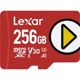 256GB Lexar® PLAY microSDXC™ UHS-I cards, up to 150MB/s read