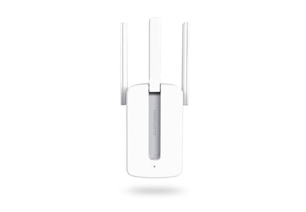 300Mbps Wi-Fi Range Extender SPEED: 300 Mbps at 2.4 GHz SPEC: 3× Fixed External Antennas, Wall Plugged FEATURE: WPS/Rese