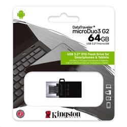 32 GB . USB 3.2 kľúč . Kingston DataTraveler Duo Gen1, USB-A, USB-C