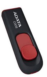 32 GB . USB kľúč . ADATA DashDrive™ Classic C008 USB 2.0, čierno-červený