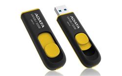 32 GB . USB kľúč . ADATA DashDrive™ Classic UV128 USB 3.0, čierno-žltý
