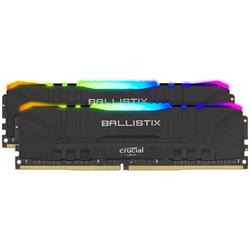 32GB (2x16GB) DDR4 4000MHz CL18 Crucial Ballistix MAX RGB UDIMM 288pin, black