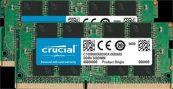 32GB Kit (16GBx2) DDR4 2666MHz (PC4-21300) CL19 SR x8 Crucial Unbuffered SODIMM 260pin