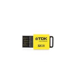 32GB . USB kľúč . TDK TF60, ultra-kompaktný, žltý