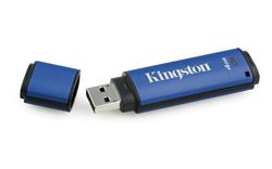 4 GB . USB 3.0 kľúč . Kingston Secure DTVP30 256bit AES EncryptedFIPS 197 ( r80 MB/s, w12 MB/s )