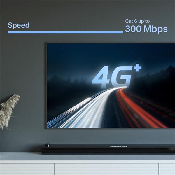 4G+ AX3000 Whole Home Mesh Wi-Fi 6 Router, Build-In 300Mbps 4G+ LTE Advanced Modem SPEED: 574 Mbps at 2.4 GHz + 2402 Mbp