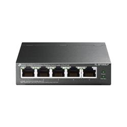 5-Port 10/100 Mbps Desktop Switch with 4-Port PoE PORT: 4× 10/100 Mbps PoE Ports, 1× 10/100 Mbps Non-PoE Port SPEC: 80