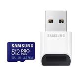 512 GB . microSDHC karta Samsung PRO Plus + USB adaptér