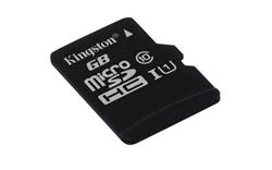 64 GB . microSDXC karta Kingston Class 10 UHS-I (r45MB/s, w10MB/s) bez adaptéra