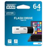 64 GB . USB 2.0 kľúč . GOODDRIVE COLOUR Čierno-biela