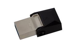 64 GB . USB 3.0 kľúč . Kingston DataTraveler MicroDuo, (microUSB, OTG) ( r70MB/s, w15MB/s )