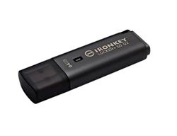 64 GB . USB 3.2 kľúč . Kingston IronKey Locker+ 50 G2, strieborný ( r145MB/s, w115MB/s)