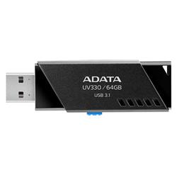 64 GB . USB kľúč . ADATA DashDrive™ Value UV330 USB 3.1, Black/Blue