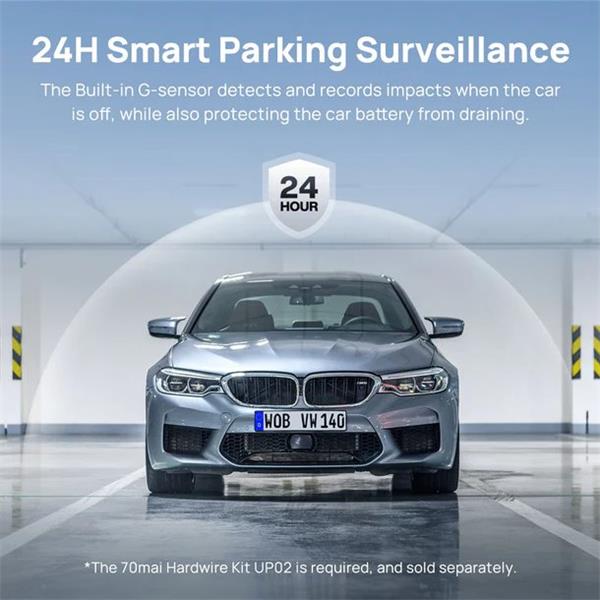 70mai 4K A800SE 4G Dash Cam + RC22