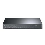 8-Port 10/100Mbps + 3-Port Gigabit Desktop Switch with 8-Port PoE+ PORT: 8× 10/100 Mbps PoE+ Ports, 2× Gigabit Non-PoE P