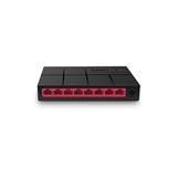 8-Port Gigabit Desktop Switch SPEC: 8× Gigabit Ports, Plastic Case FEATURE: Plug and Play, Power Saving