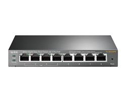 8-Port Gigabit Easy Smart Switch with 4-Port PoE+ PORT: 4× Gigabit PoE+ Ports, 4× Gigabit Non-PoE Ports SPEC: 802.3af/