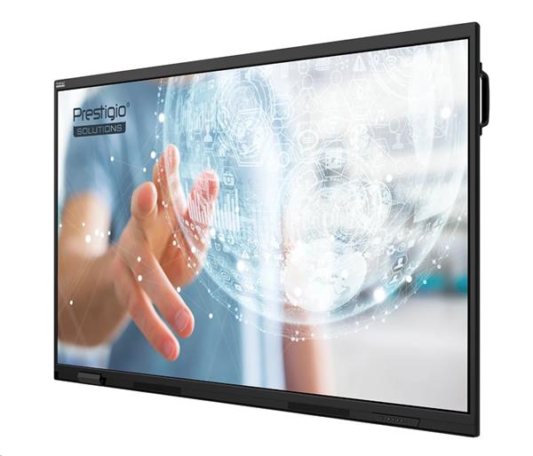 86" LIGHT GEN 7 Séria PRESTIGIO SOLUTIONS, Android 14 Google EDLA + upgr 16, 50 dotyk, 9H, 3x20W, 100 000:1, AI tlačidlo