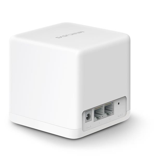AC1300 Whole Home Mesh Wi-Fi System SPEED: 400 Mbps at 2.4 GHz + 867 Mbps at 5 GHz SPEC: 2× Internal Antennas, 2× Gigabi