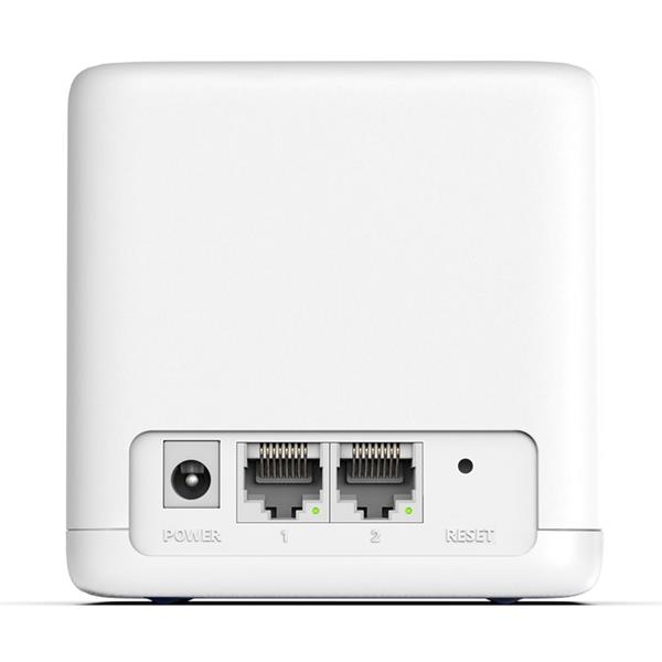 AC1300 Whole Home Mesh Wi-Fi System SPEED: 400 Mbps at 2.4 GHz + 867 Mbps at 5 GHz SPEC: 2× Internal Antennas, 2× Gigabi