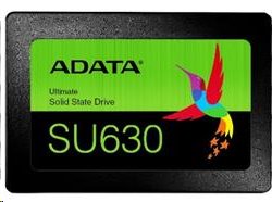 ADATA SSD 240G SU630 SATA III 2.5" 3D QLC (read/write 520/450MB/s; 30/65K IOPS)