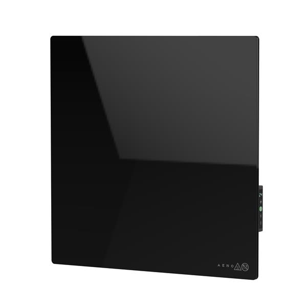 AENO AGH12S Premium QUADRO Smart Ohrievač, Čierny, LED, WI-FI, max 500W, 50x50cm, Infra