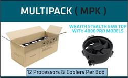 AMD, Ryzen 3 PRO 4350G, Processor multipack, soc. AM4, 65W, Radeon Graphics, s Wraith Stealth cooler