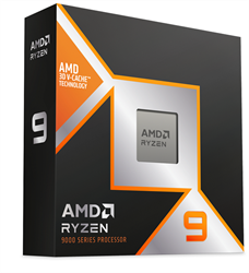 AMD, Ryzen 9 9950X3D, Processor BOX, soc. AM5, 170W, Radeon™ Graphics, bez chladiča