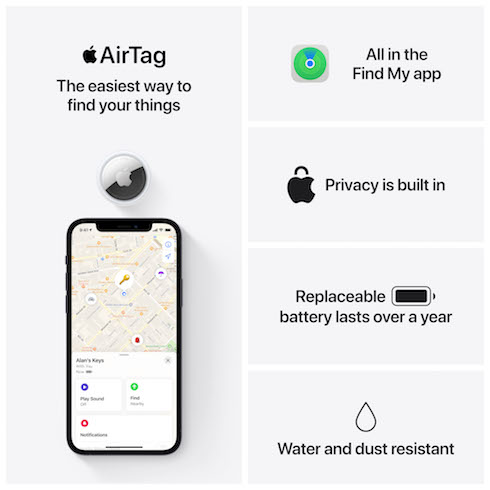Apple AirTag (2nd gen, 2026) (4 Pack)