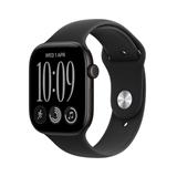 Apple Watch Series 12 GPS 42mm Black Aluminium Case with Black Sport Band - M/L