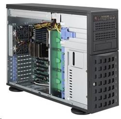 AS-4023S-TRT, 4U, 8x HS 3.5'' bays, 2x Epyc 7252 8C/16T, 128GB DDR4, 2x 10GBase-T LAN, 1280W Redundant PS Platinum