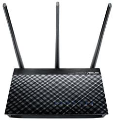 ASUS DSL-AC750,WiFi router 802.11a/b/g/n/ac až 733 Mbps, Dual-Band, 2 antény 5 dBi, DLNA, 1x USB2.0, 1x WAN, 4x LAN, VPN
