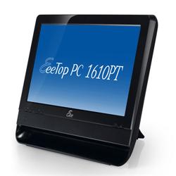 ASUS EEE TOP ET1610PT Atom D410 (1,66G) 16"Wide NM10 2GB 250GB CR WL Cam KLV+MYS Win7HP čierny dotykový display