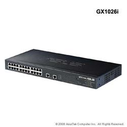 Asus GX 1026i, smart switch (24x10/100, 2x Gbit RJ45,WebMan,VLAN,QoS)