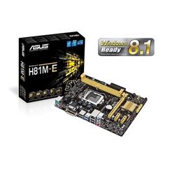 ASUS H81M-E soc.1150 H81 DDR3 mATX 1xPCIe D-Sub DVI