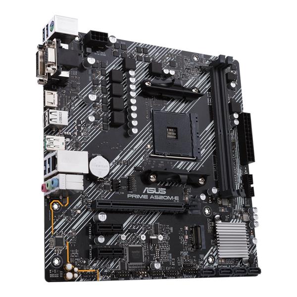 ASUS PRIME A520M-E/CSM soc.AM4 A520 DDR4 mATX M.2 D-Sub DVI HDMI