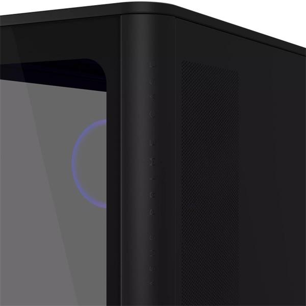 ASUS PRIME AP304 TG ARGB BLACK skrinka ATX 4x ARGB fan, čierna