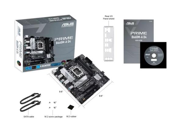 ASUS PRIME B660M-A D4 soc 1700 B660 DDR4 mATX HDMI DP