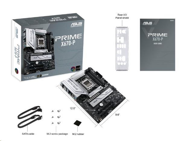 ASUS PRIME X670-P soc AM5 DDR5 X670 ATX