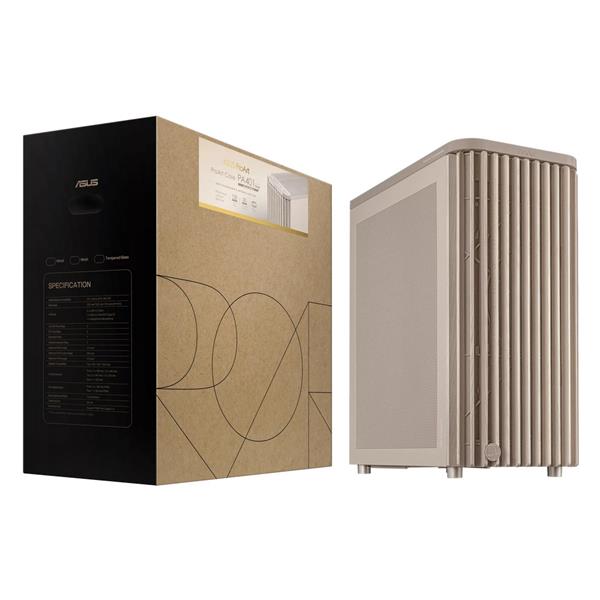 ASUS PROART PA401 WOOD MESH PWM BEIGE skrinka ATX béžová
