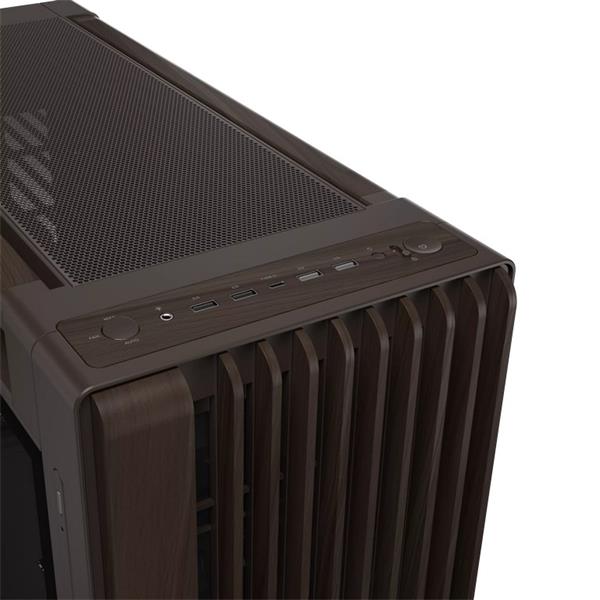 ASUS ProArt PA602 Wood Edition Retro Brown Tempered Glass skrinka E-ATX