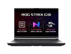 ASUS ROG Strix G16 G615LP-S5006, Ultra 9-275HX, 16.0˝ 2560x1600 WQXGA, RTX 5070/8GB, 32GB, SSD 1TB, FDOS
